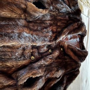 Sable Mink Coat M